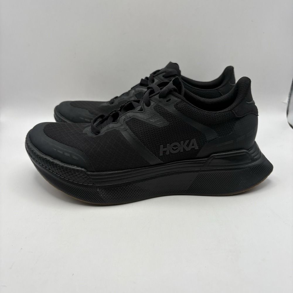 Hoka One One Transport X Black Gum Running Shoes Unisex Men's 5 Women 6 New
